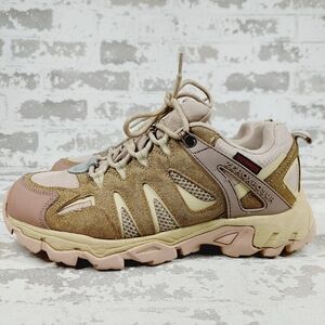 ZeroXposur Colorado Hiker Natural Brown Leather Lace Up Sneakers E899